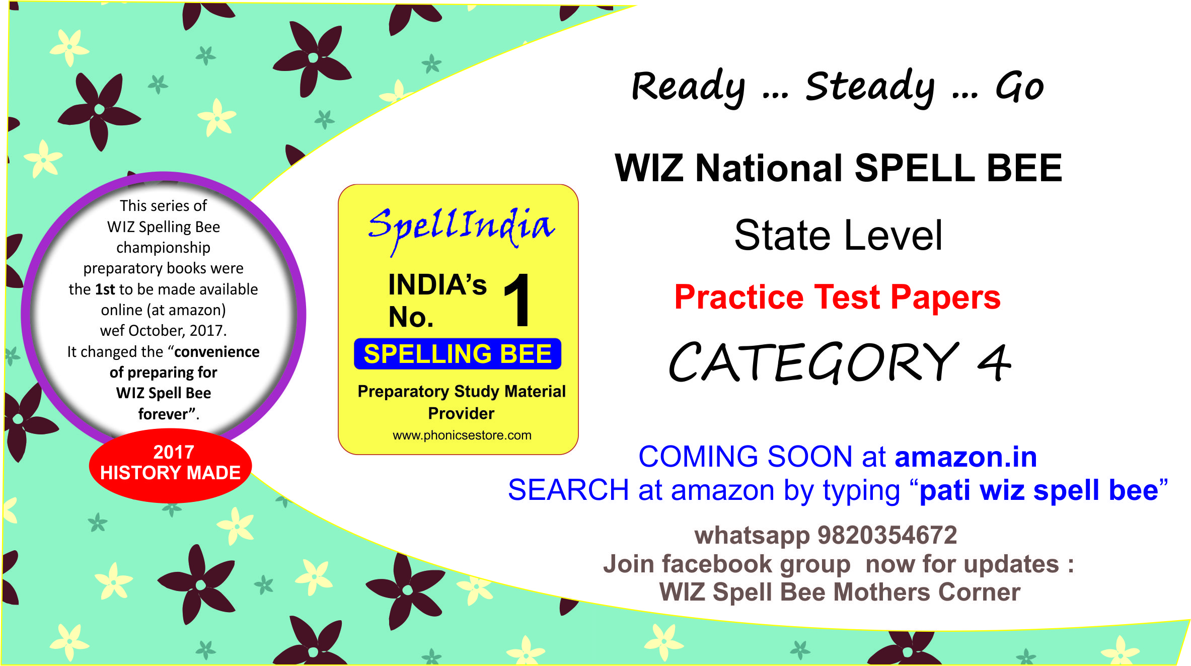 WIZ SPELL BEE CATEGORY 4 CLASS 5 6 STATE LEVEL